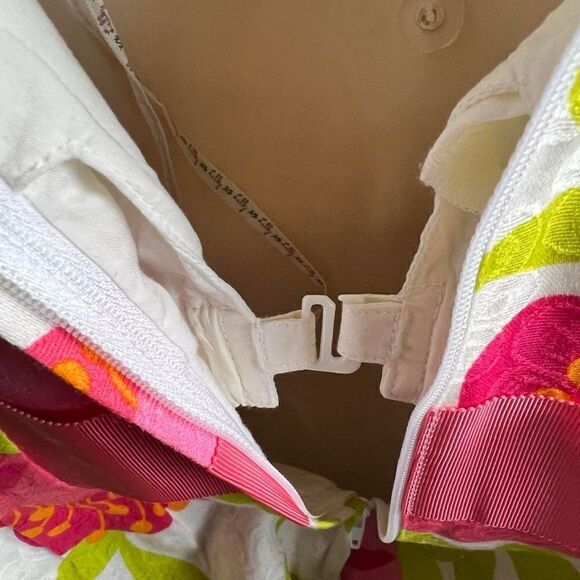 Lilly Pulitzer Colorful Vibrant Floral Strapless Dress Size 4 - Picture 5 of 10